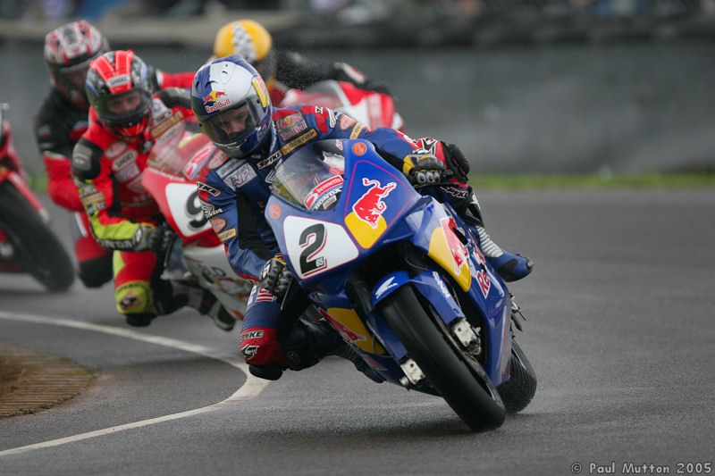 IMG 4557 Red Bull Bike cornering in the wet